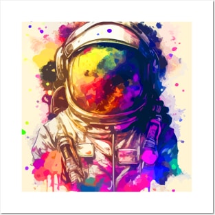 Galaxy Painting Posters and Art